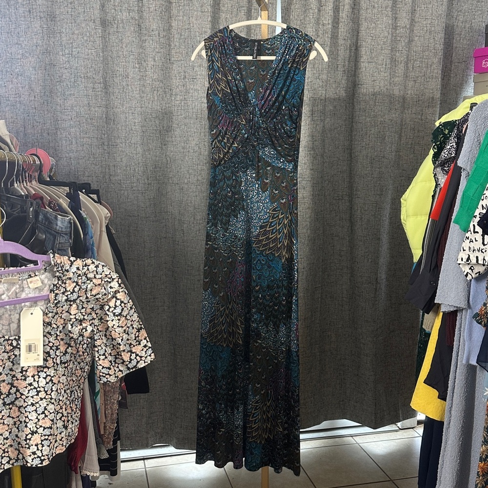 MT Collection Multicolor Maxi Dress